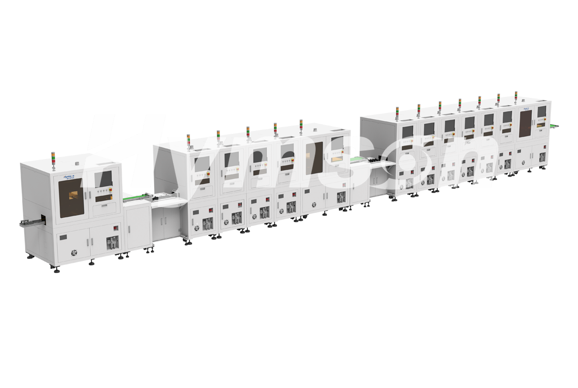 用充电器激光加工线，节约人力，打造智慧工厂