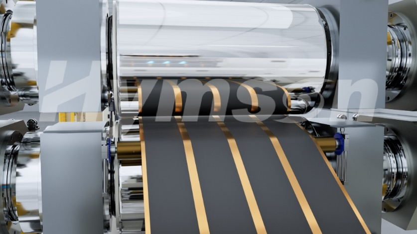 鼎点平台辊压分切一体机轧辊机构