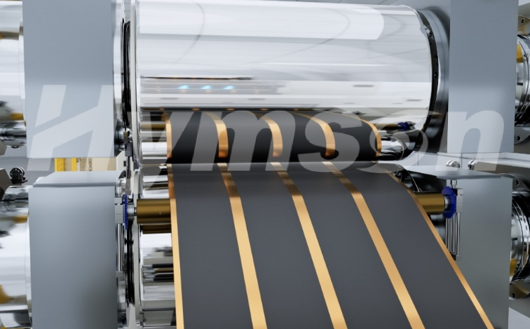 鼎点平台的辊压分切一体机还具备激光辊面清洗功能